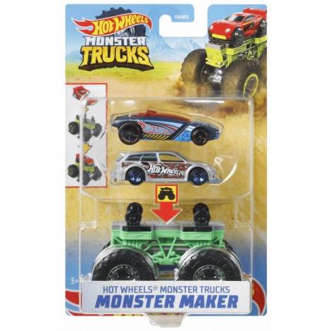 Mattel Hot Wheels Monster Trucks: Maker Bone Sharkruser Vehicles (GWW15)