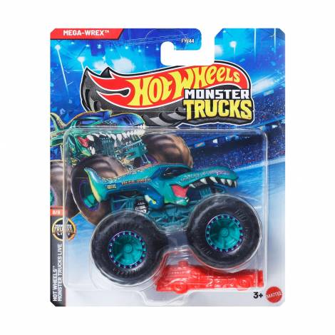 Mattel Hot Wheels Monster Trucks: Mega-Wrex Die-Cast Vehicle (JKJ97)