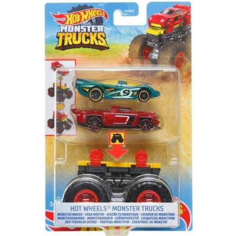 Mattel Hot Wheels Monster Trucks: Monster Maker Vehicles (HDV03)
