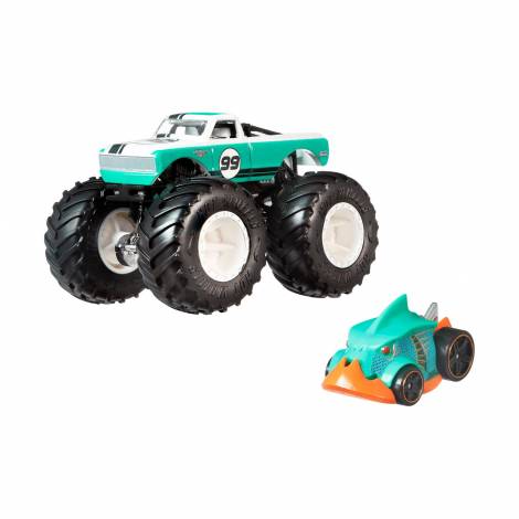 Mattel Hot Wheels: Monster Trucks - Pure Muscle 2 Pack Vehicles (HWN48)