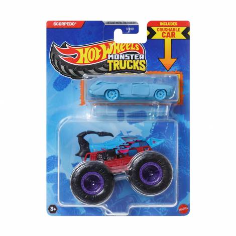 Mattel Hot Wheels: Monster Trucks - Scorpedo 2 Pack Vehicles (JCG30)