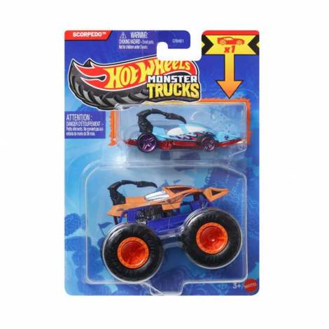 Mattel Hot Wheels: Monster Trucks - Scorpedo 2 Pack Vehicles (JCG39)