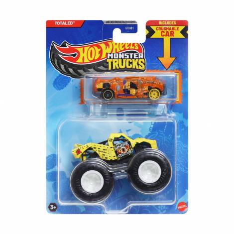 Mattel Hot Wheels: Monster Trucks - Totaled 2 Pack Vehicles (JCG32)