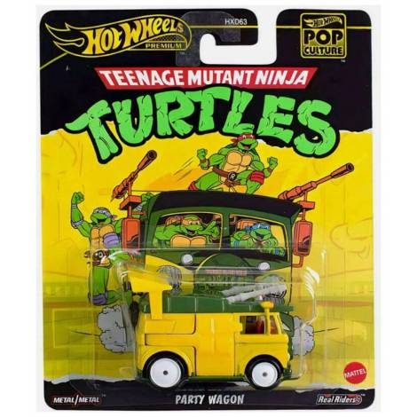 Mattel Hot Wheels® Pop Culture: Teenage Mutant Ninja Turtles - Party Wagon Vehicle (HXF04)