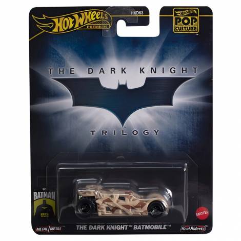 Mattel Hot Wheels® Pop Culture: The Dark Knight Trilogy - Batmobile Vehicle (HXD97)