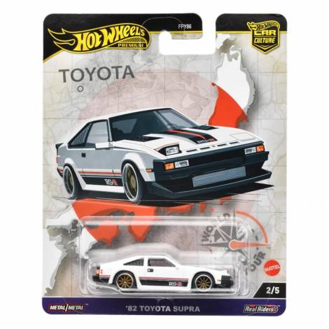 Mattel Hot Wheels Premium: Car Culture - 82 Toyota Supra Vehicle (HRV97)