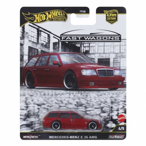 Mattel Hot Wheels Premium Car Culture: Fast Wagons - Mercedes-Benz E 36 AMG (JBK69)