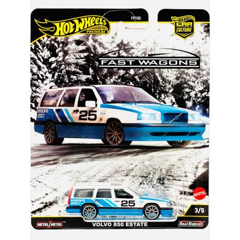 Mattel Hot Wheels Premium Car Culture: Fast Wagons - Volvo 850 Estate (JBK68)