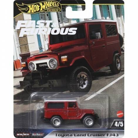 Mattel Hot Wheels Premium: Fast  Furious - Toyota Land Cruiser FJ43 (HRT96)