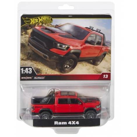 Mattel Hot Wheels: Premium Real Readers - Ram 4x4 1:43 Vehicle (HWT07)