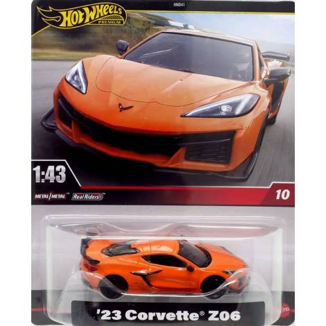 Mattel Hot Wheels Premium: Real Riders - 23 Corvette Z06 (1:43rd) (HWT05)