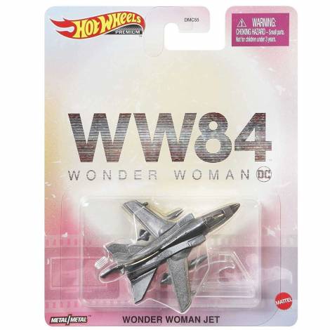 Mattel Hot Wheels Premium WW84 Wonder Woman - Wonder Woman Jet (GJR53)