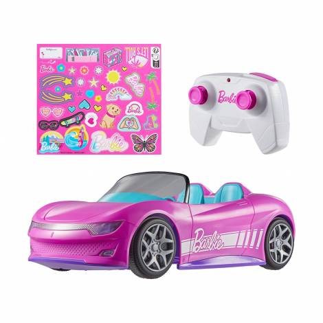 Mattel Hot Wheels R/C: Barbie RC Convertible - Pink Cabrio (JBH05)