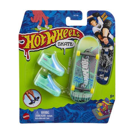 Mattel Hot Wheels Skate Fingerboard and Shoes: Challenge Accepted - Ridin Vibes (HGT54)