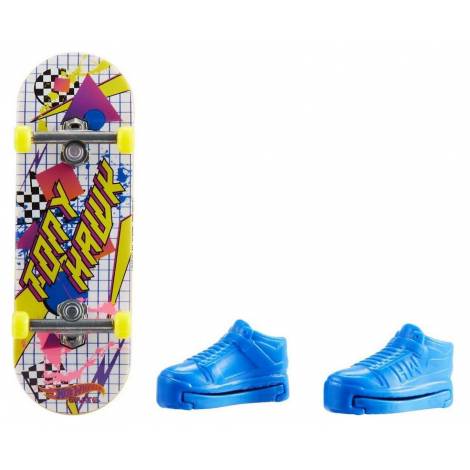 Mattel Hot Wheels Skate Fingerboard and Shoes: Tony Hawk - 80s Vibin (HGW81)