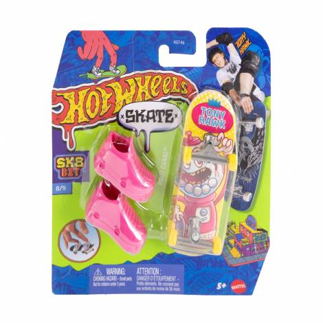 Mattel Hot Wheels Skate Fingerboard and Shoes: Tony Hawk - Root Canal (JKL46)