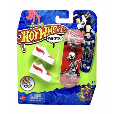 Mattel Hot Wheels Skate Fingerboard and Shoes: Tony Hawk - Skull Ride (HGT66)