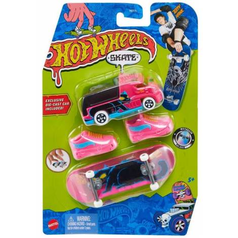 Mattel Hot Wheels: Skate - HW Rapid Response  Animal Attack Tony Hawk Fingerboard Set (HGT79)