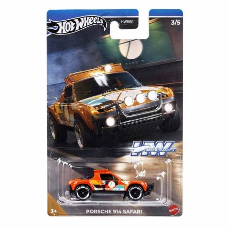 Mattel Hot Wheels: Speed Graphics - Porsche 914 Safari (HRT06)