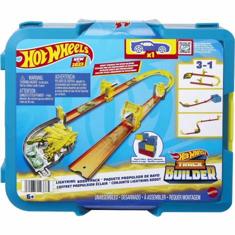 Mattel Hot Wheels Track Builder - Lightning Boost Pack (HMC03)