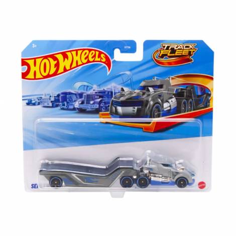 Mattel Hot Wheels: Track Fleet - Semi Twin Mill (JKP37)