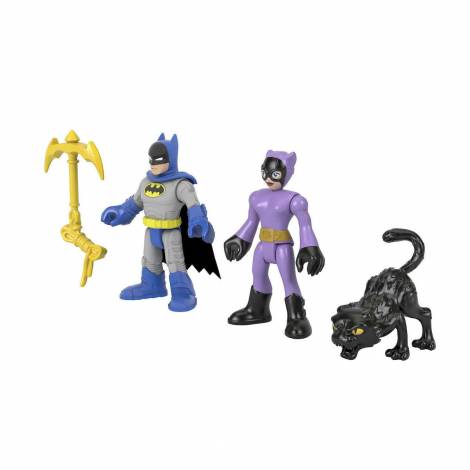 Mattel Imaginext: DC Super Friends - Batman  Catwoman Action Figures (GWP59)