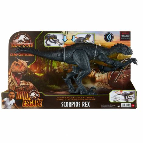 jurassic world camp cretaceous dino escape toys