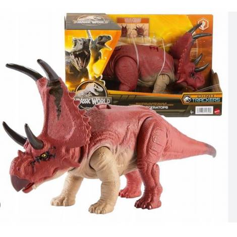 Mattel Jurassic World Dino Trackers: Wild Roar - Diabloceratops (HLP16)