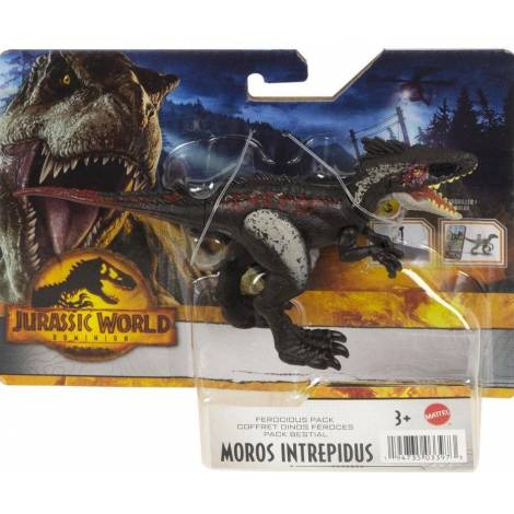 Mattel Jurassic World: Dominion - Moros Intrepidus Ferocious Pack (HDX29)