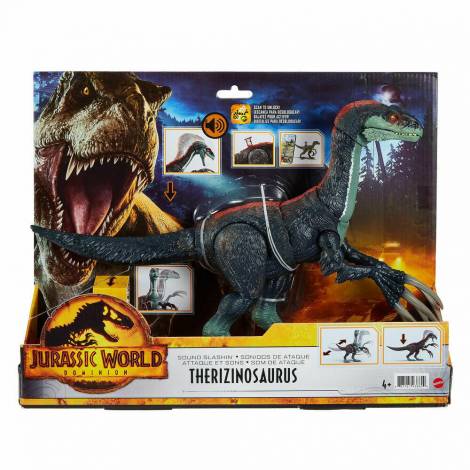 Mattel Jurassic World Dominion: Sound Slashin - Therizinosaurus (GWD65)