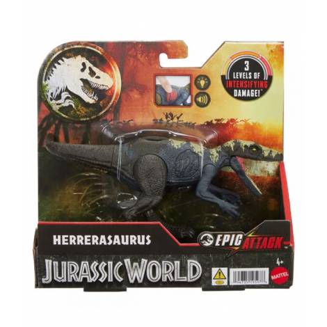Mattel Jurassic World: Epic Attack - Herrerasaurus (HTP66)