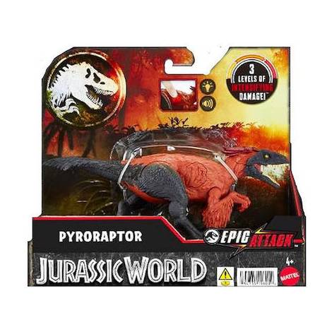 Mattel Jurassic World Epic Attack Pyroraptor (HTP67)