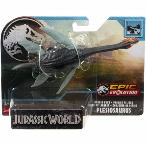 Mattel Jurassic World: Epic Evolution Danger Pack - Plesiosaurus (HTK48)