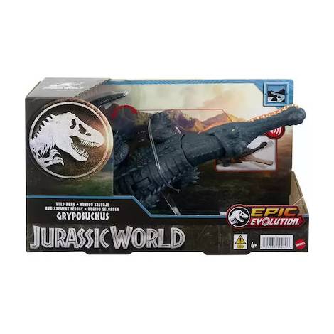 Mattel Jurassic World: Epic Evolution Wild Roar - Gryposuchus (HTK71)