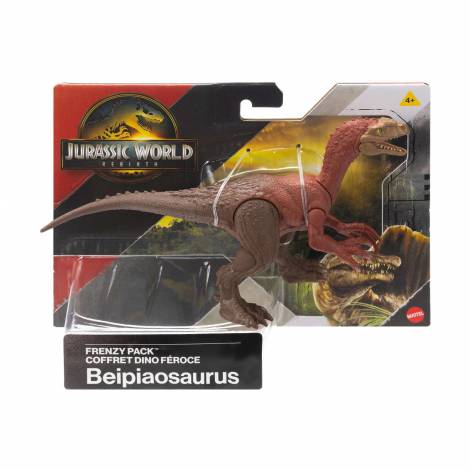 Mattel Jurassic World: Rebirth -  Frenzy Pack Beipiaosaurus Figure (JGB74)