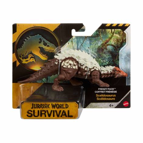 Mattel Jurassic World: Survival - Frenzy Pack Scelidosaurus Figure (JKL62)