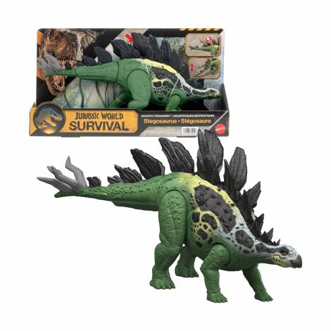 Mattel Jurassic World Survival: Gigantic Thrashers - Stegosaurus (JKL85)