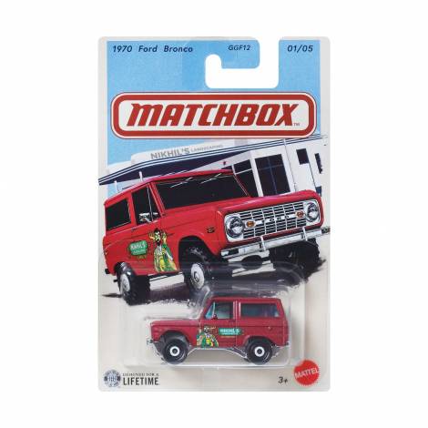 Mattel Matchbox: 1970 Ford Bronco Vehicle (JRK09)