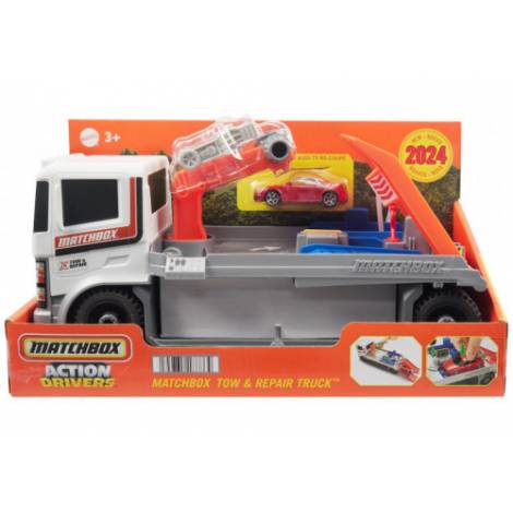 Mattel Matchbox: Action Drivers -Tow  Repair Truck with 2019 Audi TT RS Coupe (HRY43)