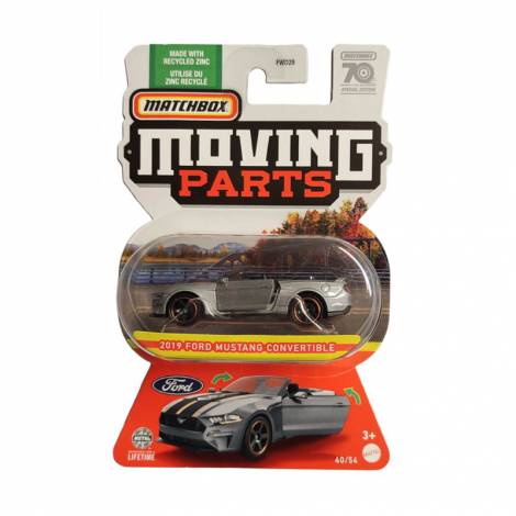 Mattel Matchbox: Moving Parts - 2019 Ford Mustang Convertible (HLG25)