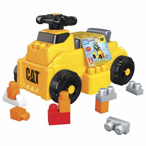 Mattel Mega Blokls Cat Build n Play Ride-On (HDJ29)