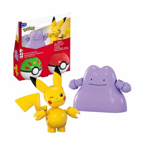 Mattel Mega Pokemon - Ditto & Pikachu Pokeballs (JCT43)