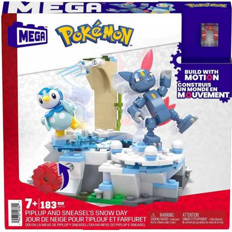 Mattel Mega Pokémon - Piplup and Sneasels Snow Day (HKT20)