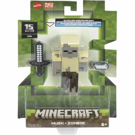 Mattel Minecraft: 15th Anniversary - Husk Action Figure (HTL85)