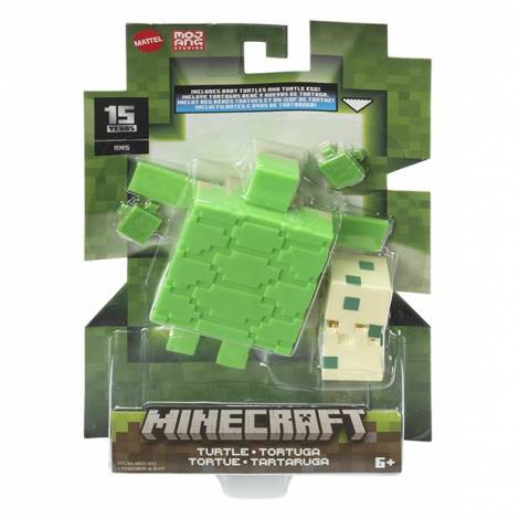 Mattel Minecraft: 15th Anniversary - Turtle Action Figure (HTL84)