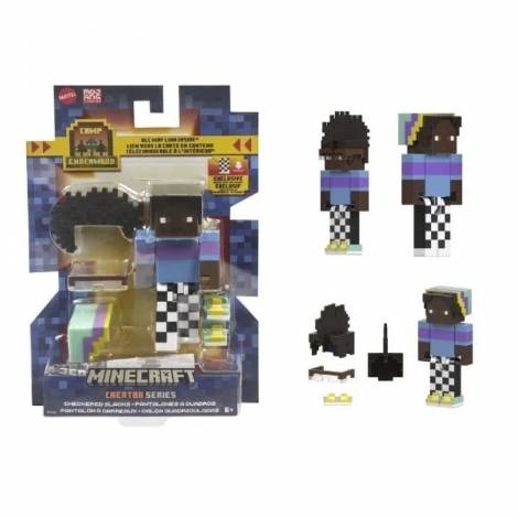 Mattel Minecraft: Creator Series - Checkered Slacks (8cm) (HPD88)