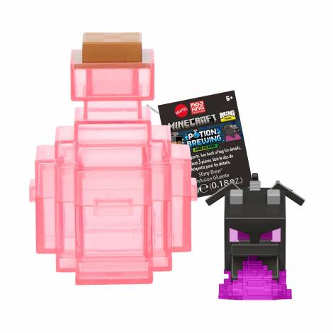 Mattel Minecraft: Mini Mode - Potion Brewing Slimy Brew Pink (JCD10)