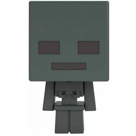 Mattel Minecraft: Mob Head Minis - Wither Skeleton (HKR68)
