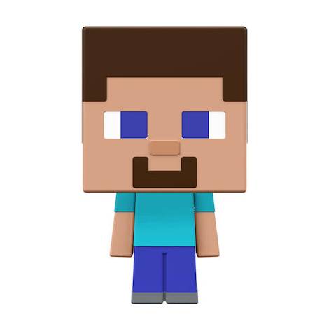 Mattel Minecraft: Mob Head - Steve Mini Figure (HDV66)