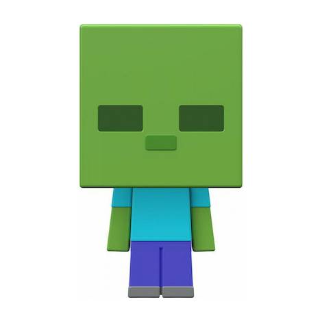 Mattel Minecraft: Mob Head - Zombie Mini Figure (HDV78)